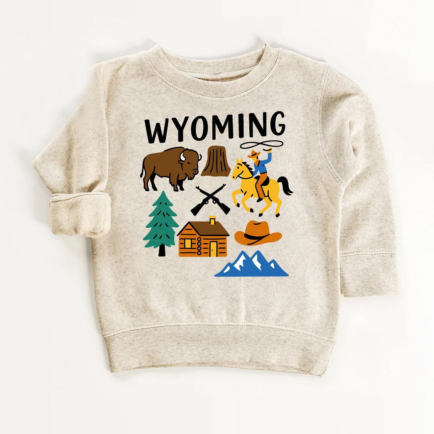 Wyoming State Kids T-Shirt