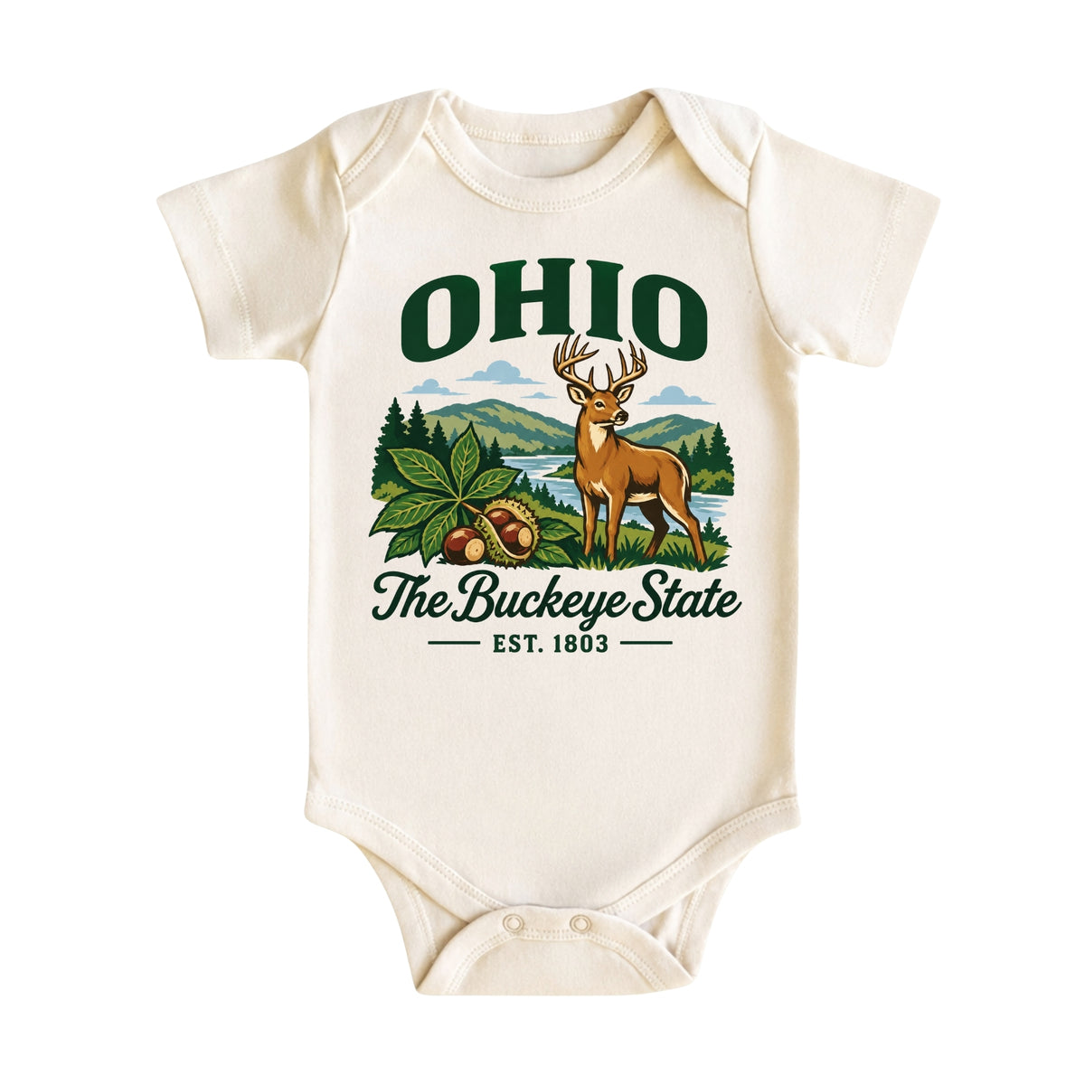 Ohio Baby Bodysuit