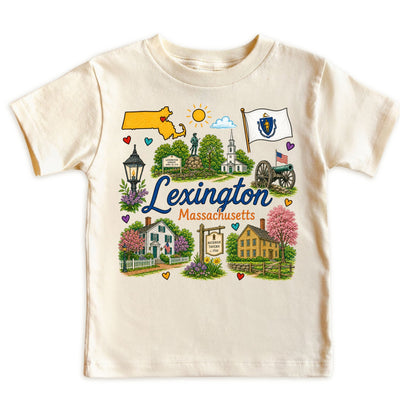Lexington Massachusetts Kids T-Shirt