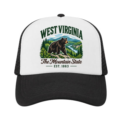 West Virginia Kids Trucker Hat