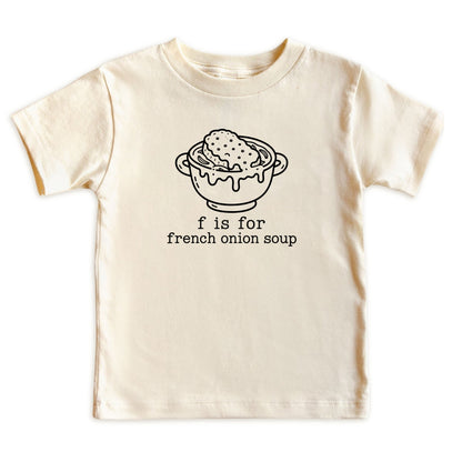 F Is for French Onion Soup Baby Bodysuit