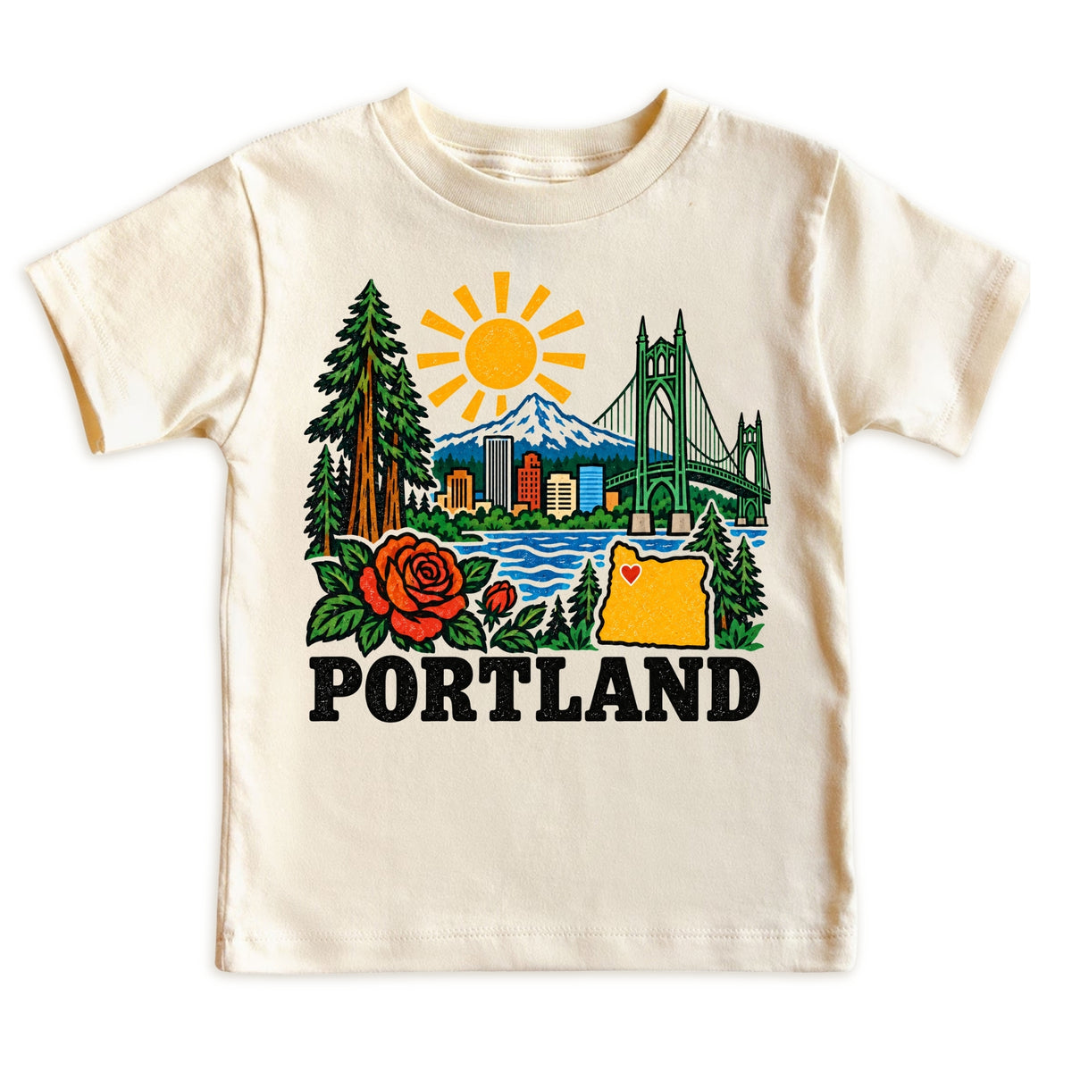 Portland Oregon Kids T-Shirt