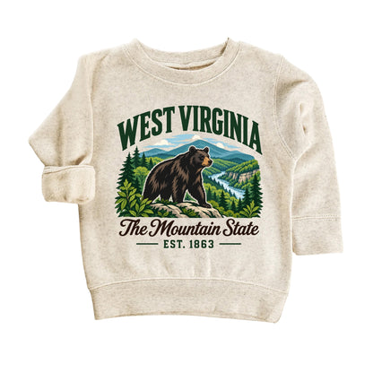 West Virginia Kids T-Shirt