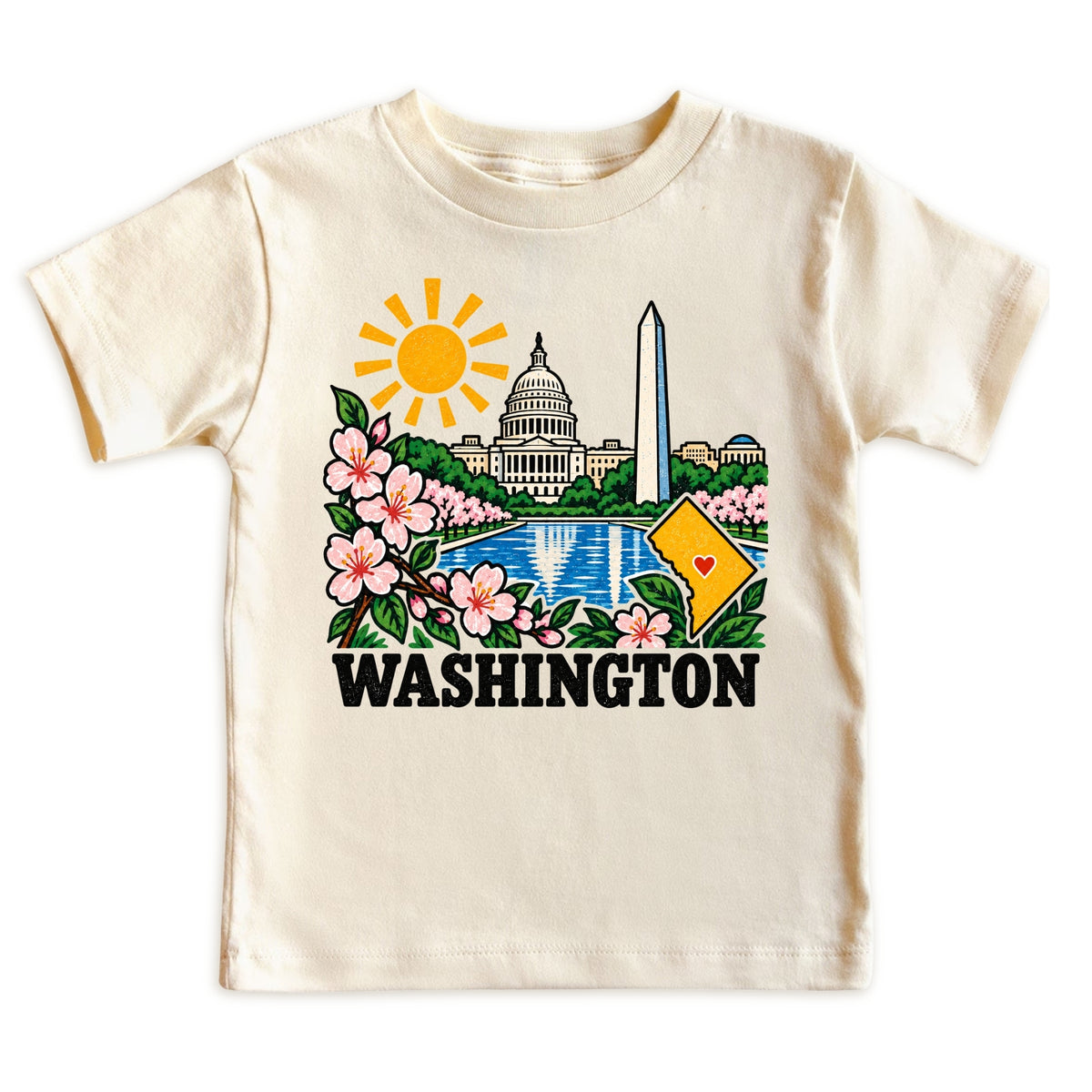 Washington DC Baby Bodysuit
