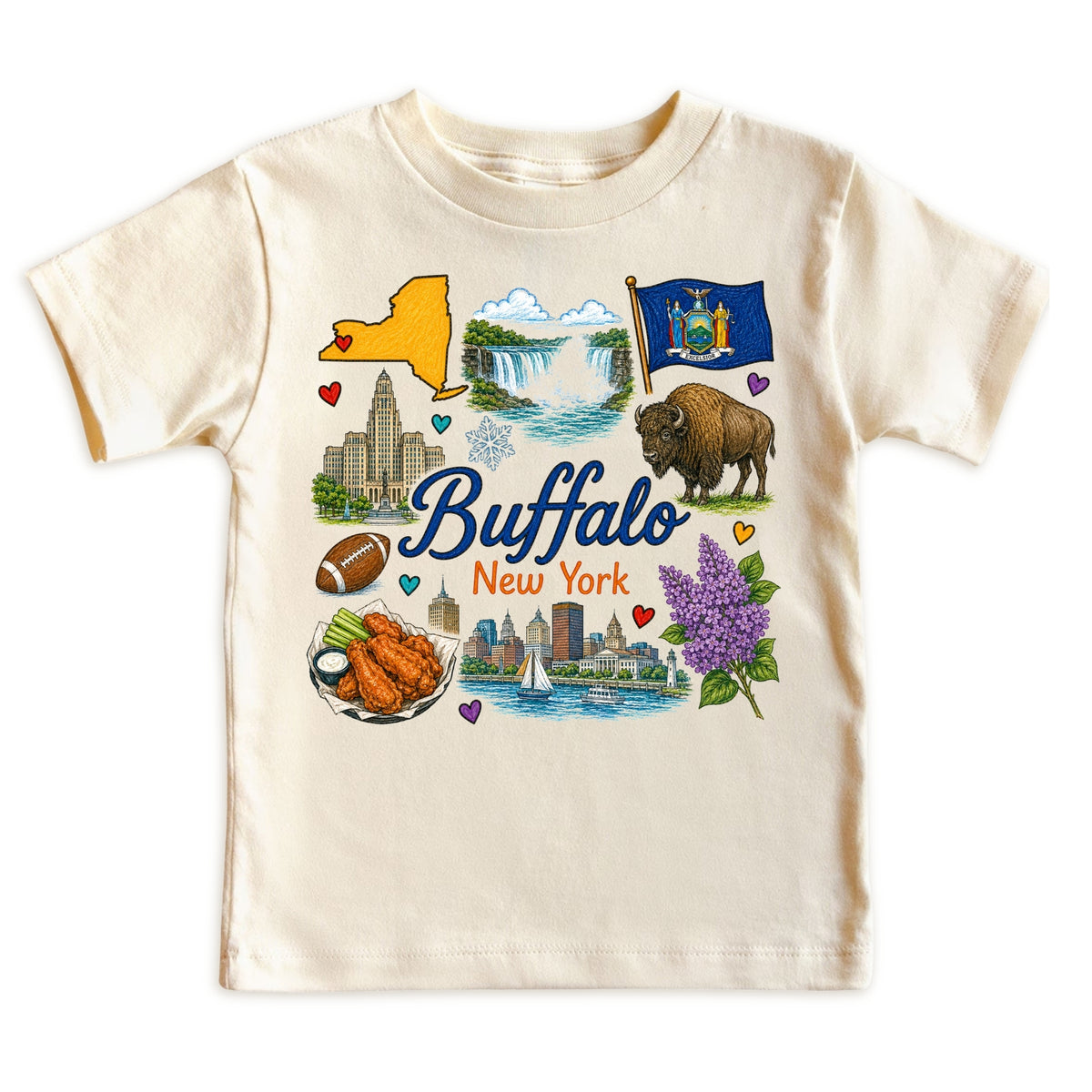 Rochester New York Baby Bodysuit for Boys Girls