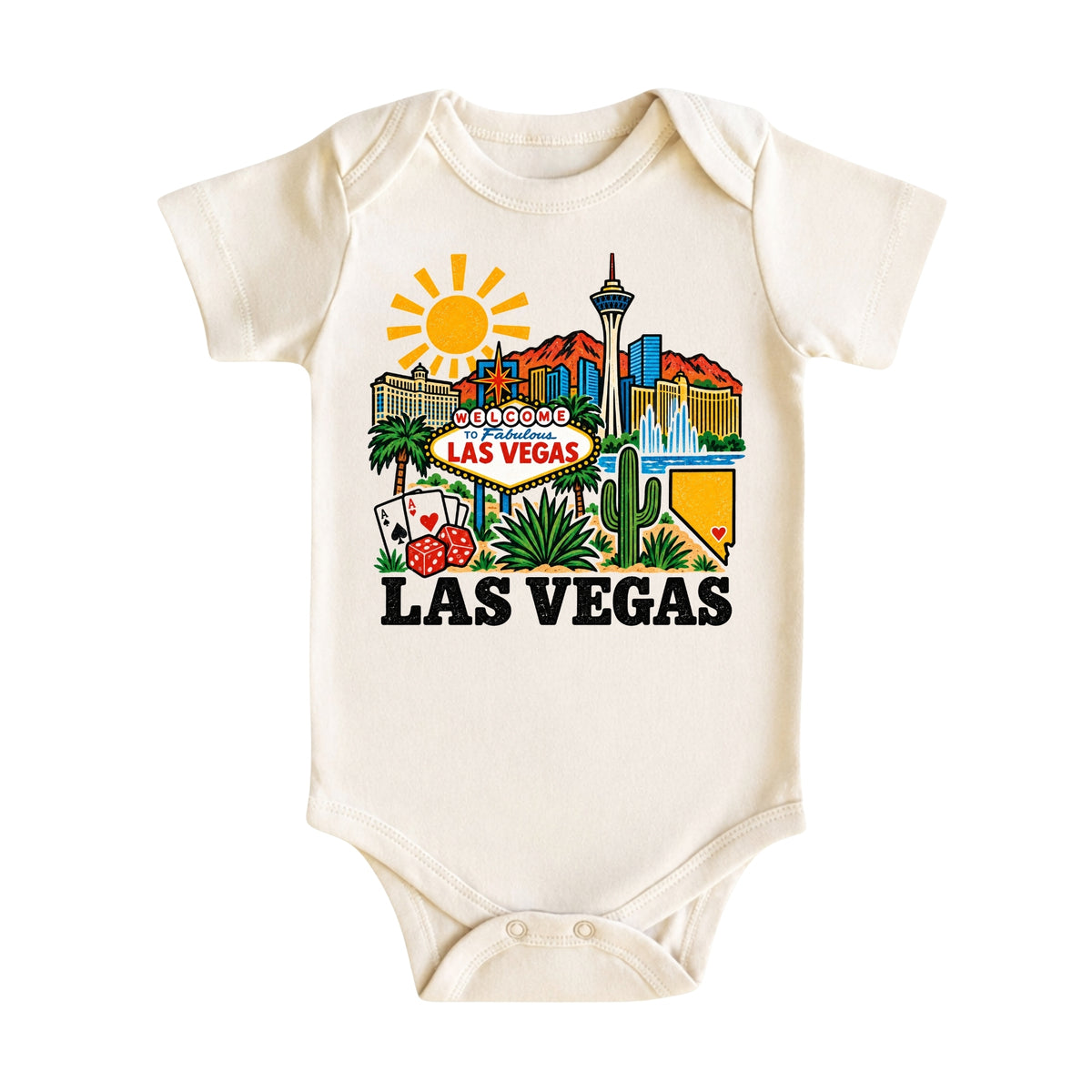 Las Vegas Baby Bodysuit