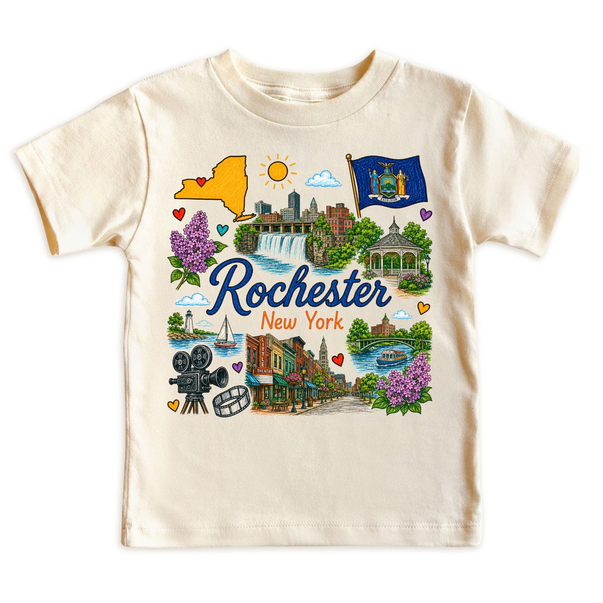 Yonkers New York Baby Bodysuit for Boys Girls