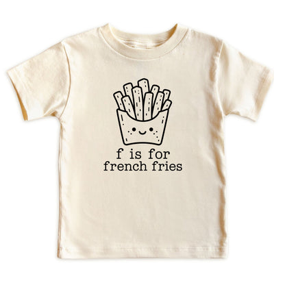F Is for French Fries Baby Bodysuit