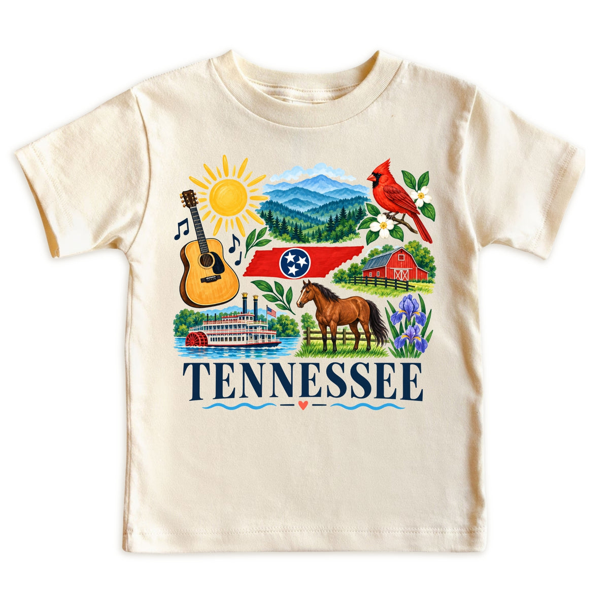 Tennessee Kids T-Shirt for Boys Girls