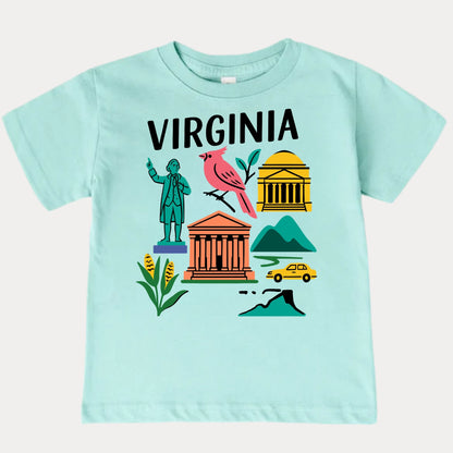 Virginia State Kids T-Shirt