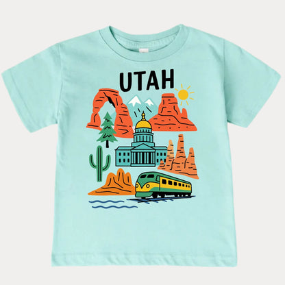 Utah Beehive State Kids T-Shirt