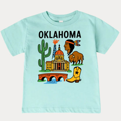 Oklahoma Sooner State Kids T-Shirt