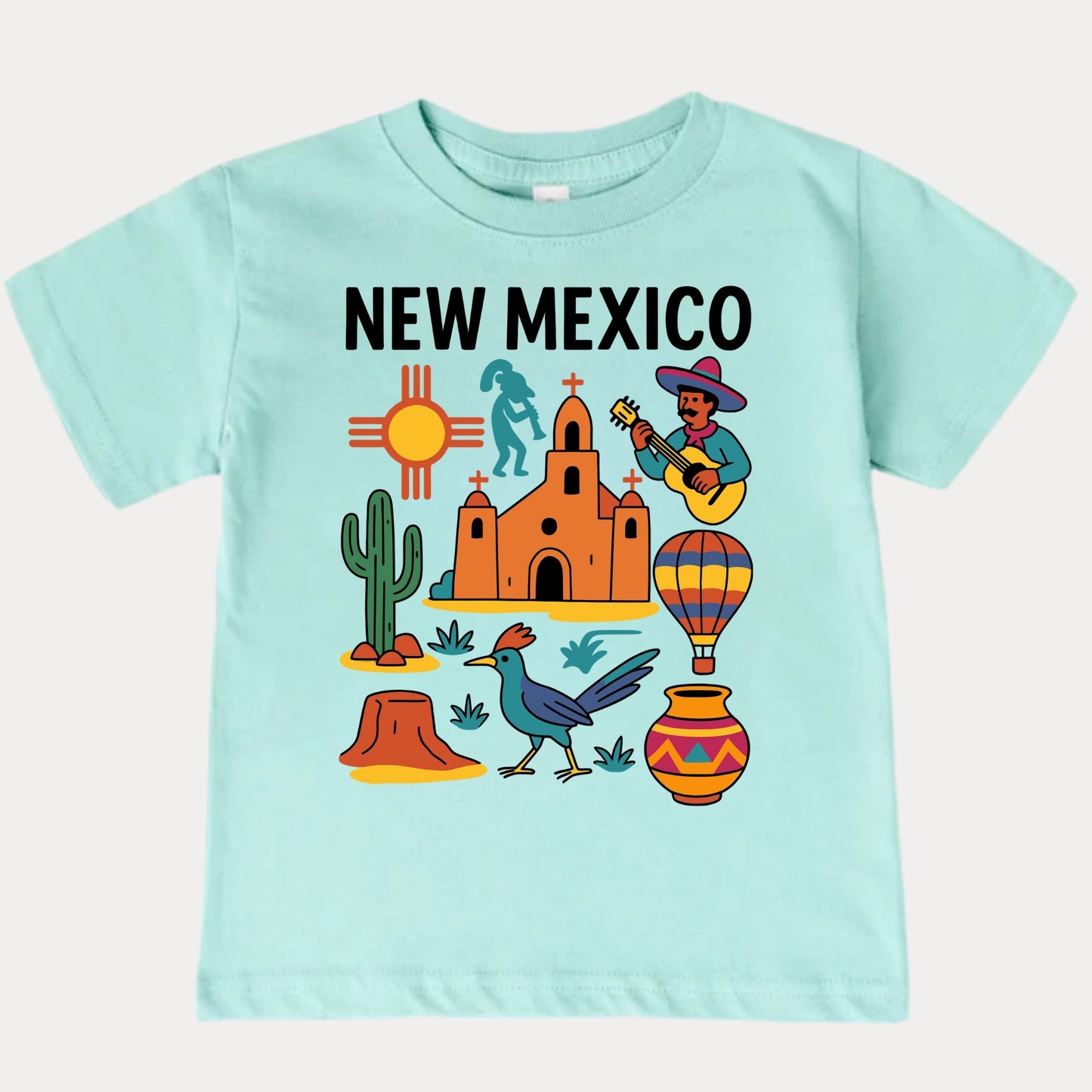New Mexico Land of Enchantment Kids T-Shirt