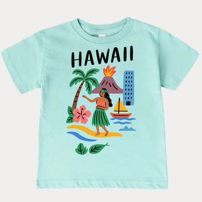 Hawaii Island Adventure Kids T-Shirt