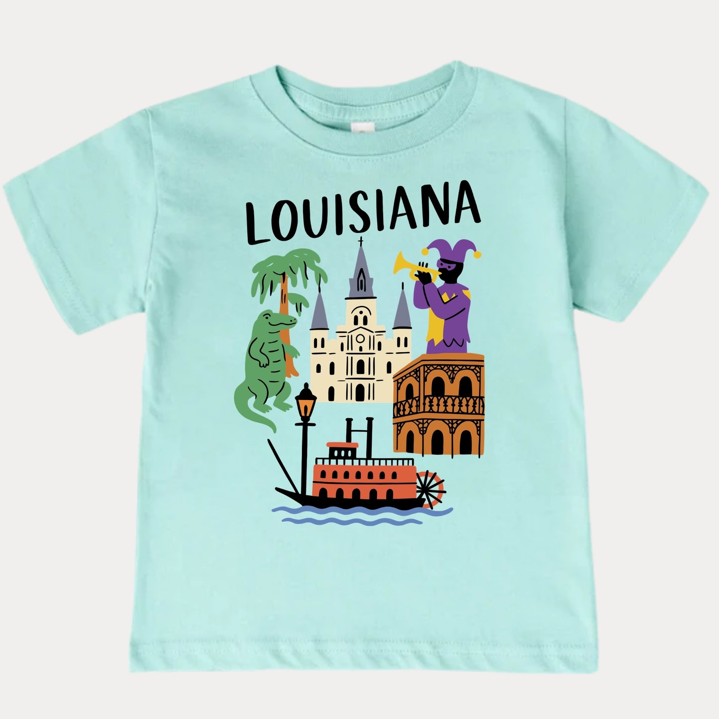 Louisiana Bayou Adventure Kids T-Shirt