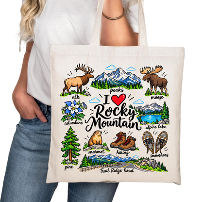 Rocky Mountain Tote Bag