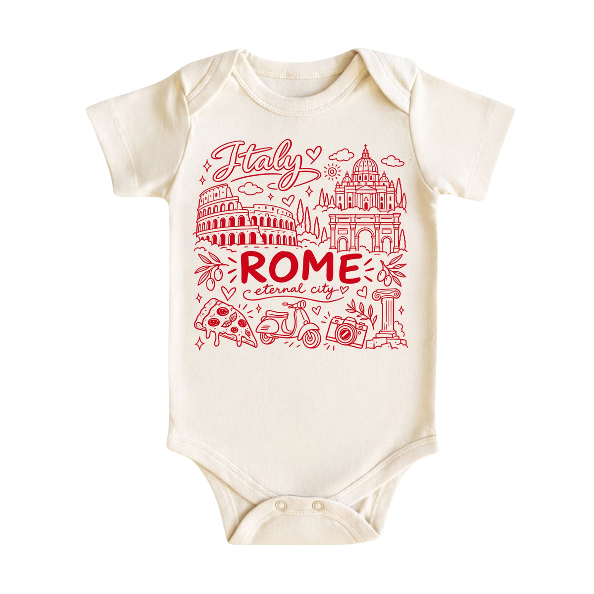 Rome Illustration T-Shirt