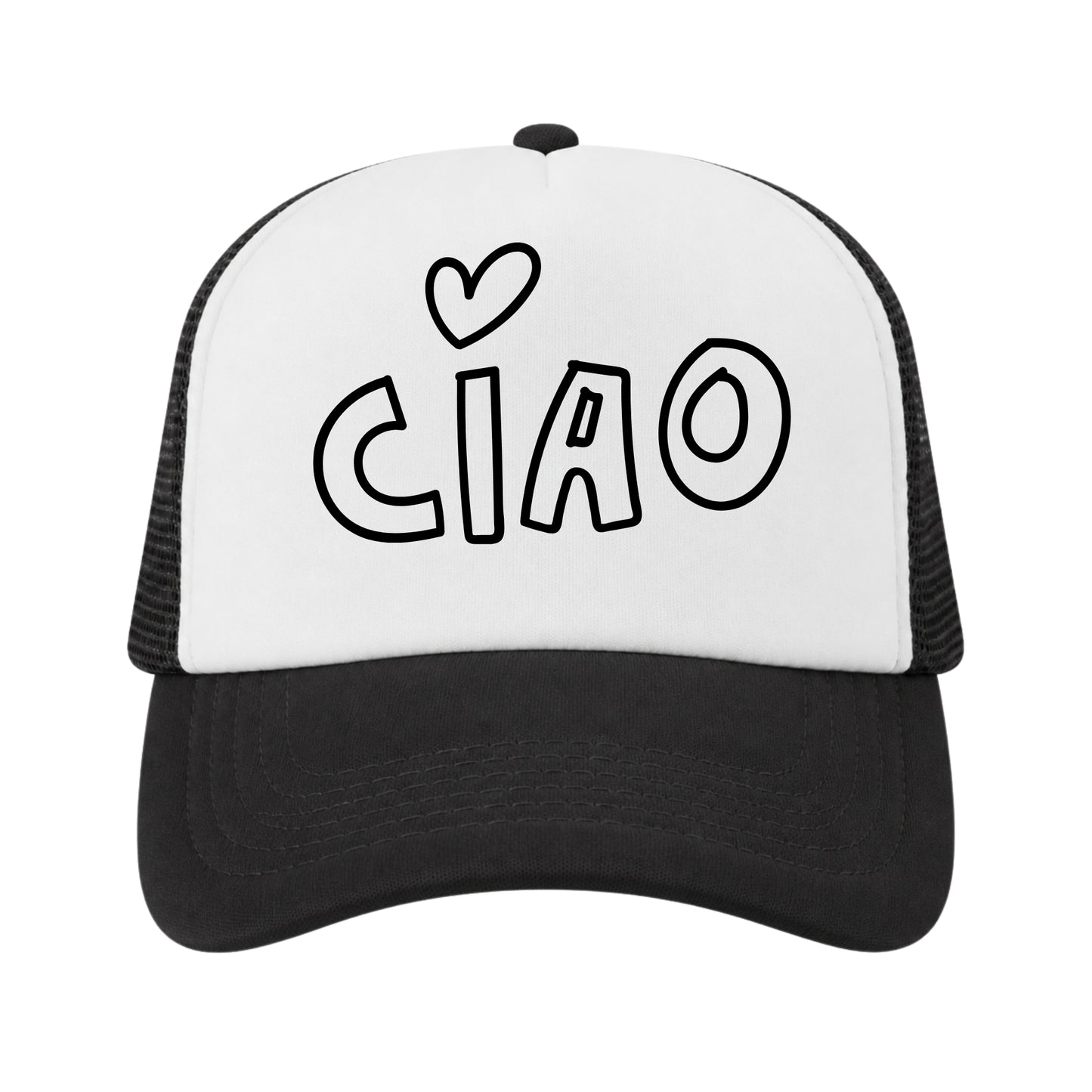Ciao Italian Trucker Hat for Kids & Adults