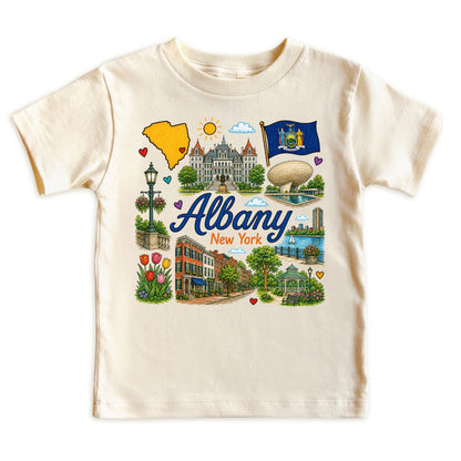 New Rochelle New York Baby Bodysuit for Boys Girls