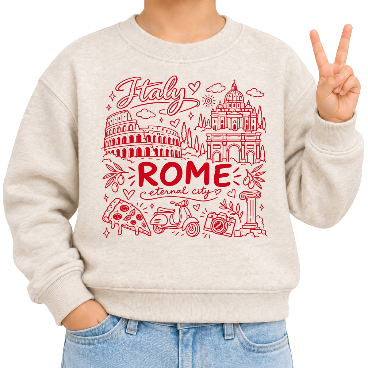Rome Illustration T-Shirt