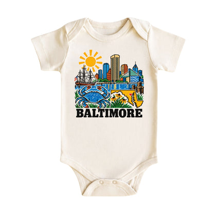 Baltimore Maryland Kids T-Shirt