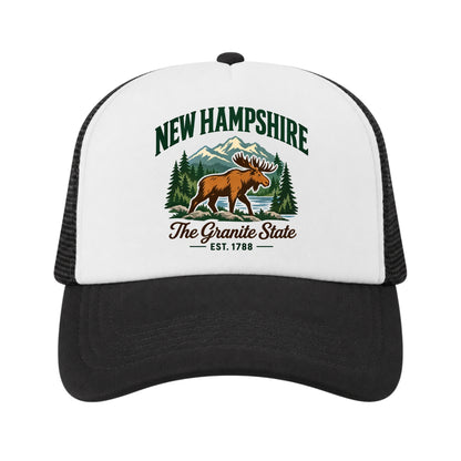 New Hampshire Kids Trucker Hat