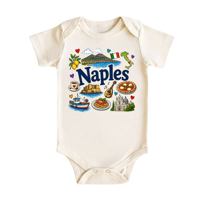 Naples Baby Bodysuit for Boys Girls
