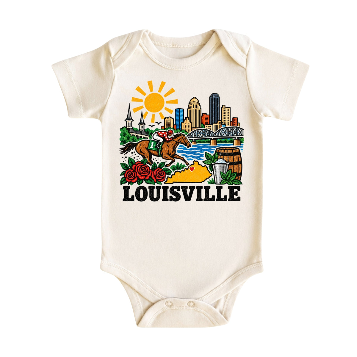 Louisville Kentucky Kids T-Shirt