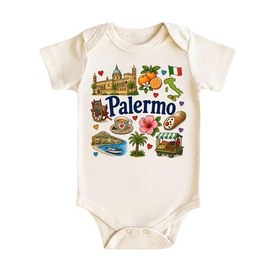 Palermo Baby Bodysuit for Boys Girls