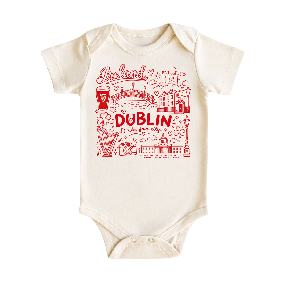 Dublin Illustration T-Shirt