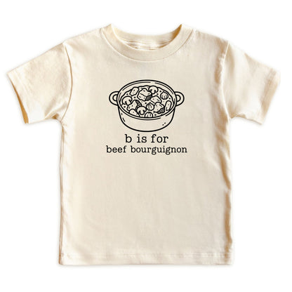 B Is for Beef Bourguignon Baby Bodysuit