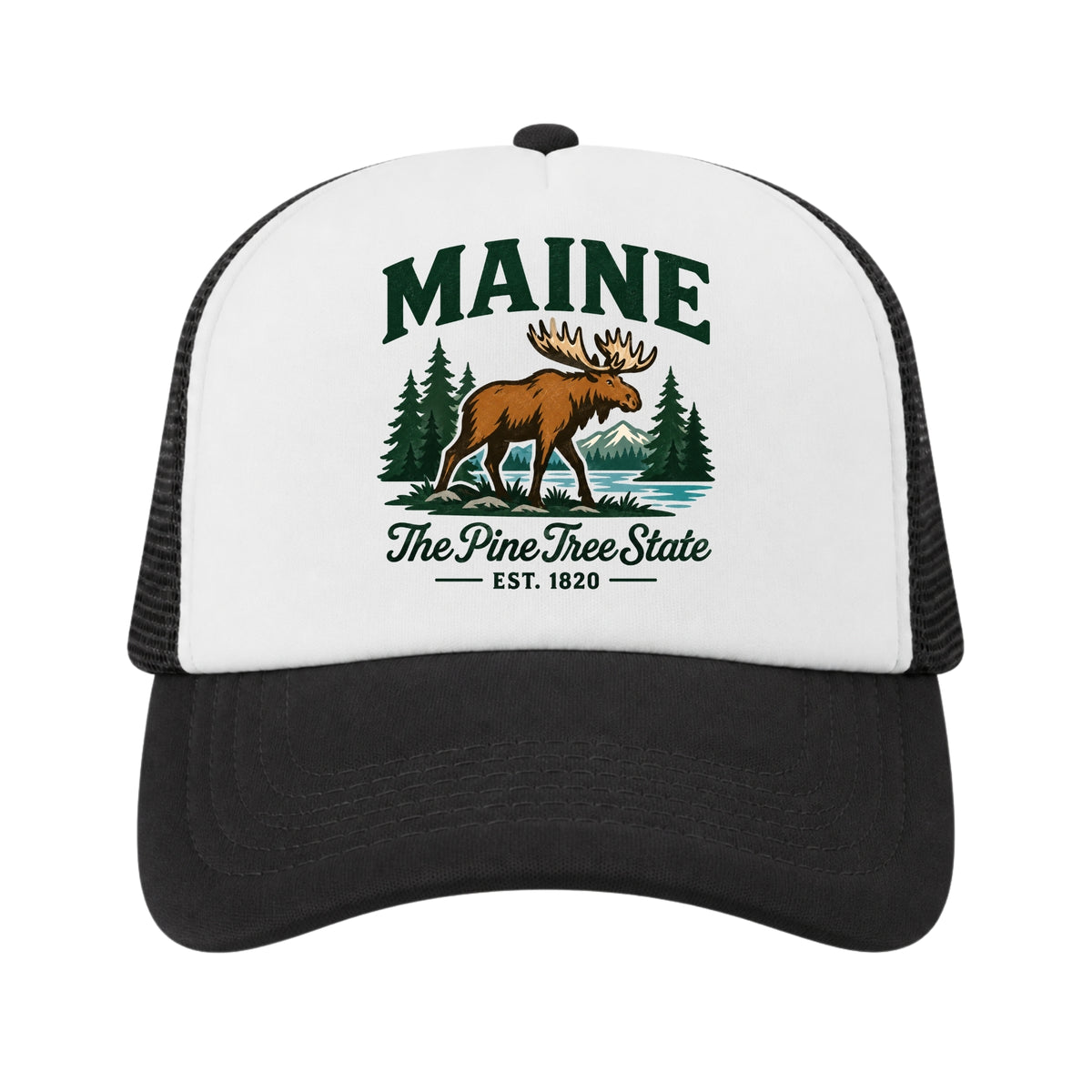 Maine Kids Trucker Hat