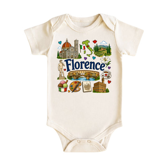 Florence Baby Bodysuit for Boys Girls