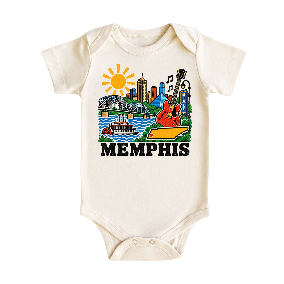 Memphis Baby Bodysuit