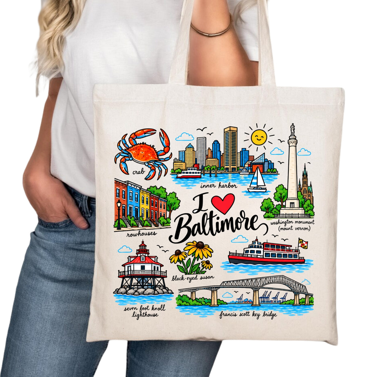 Baltimore Tote Bag