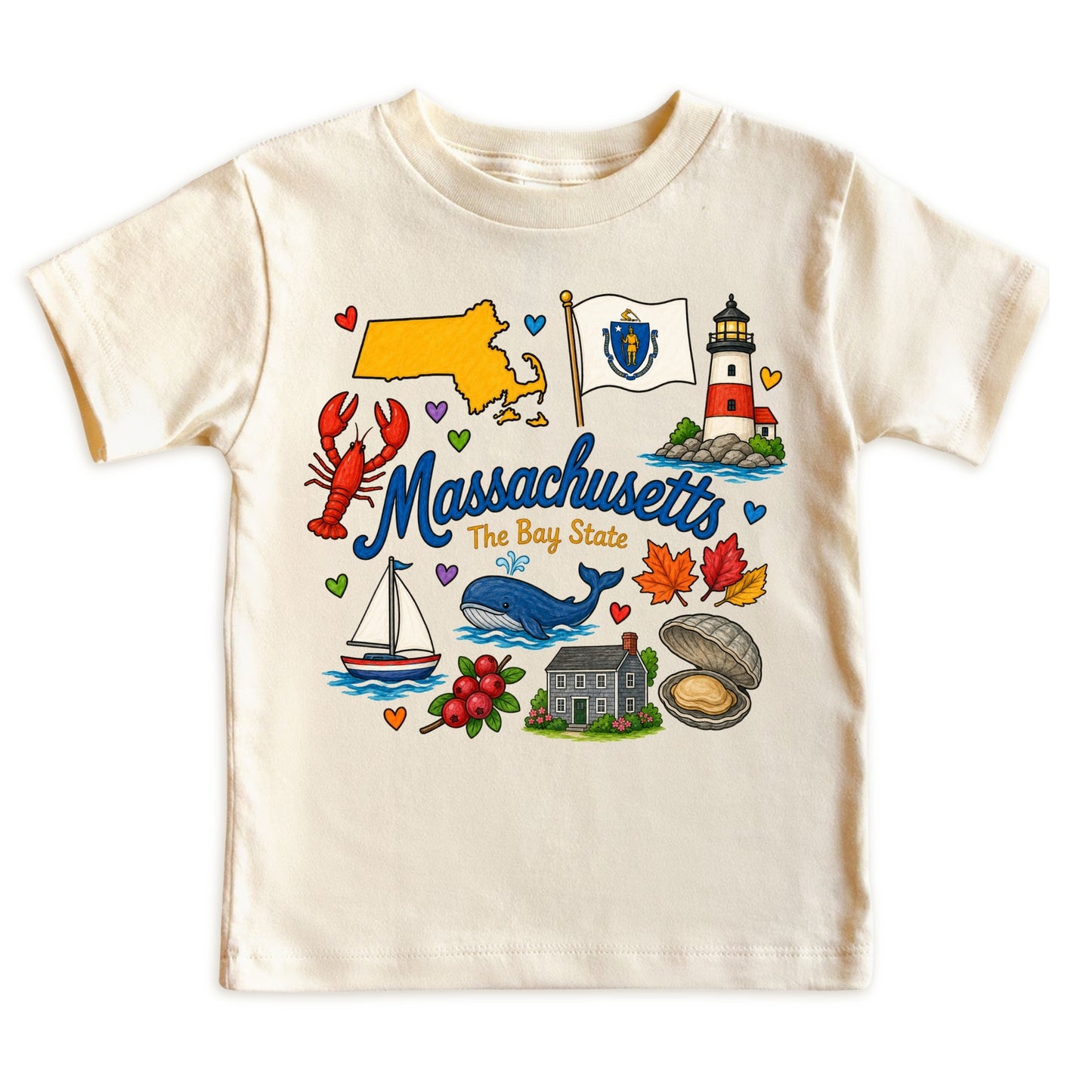 Massachusetts - Boston Kids T-Shirt
