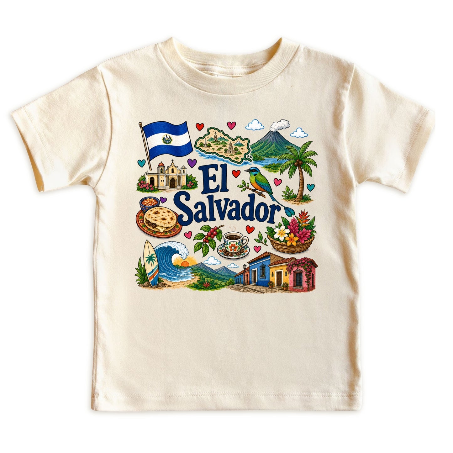 El Salvador Kids T-Shirt