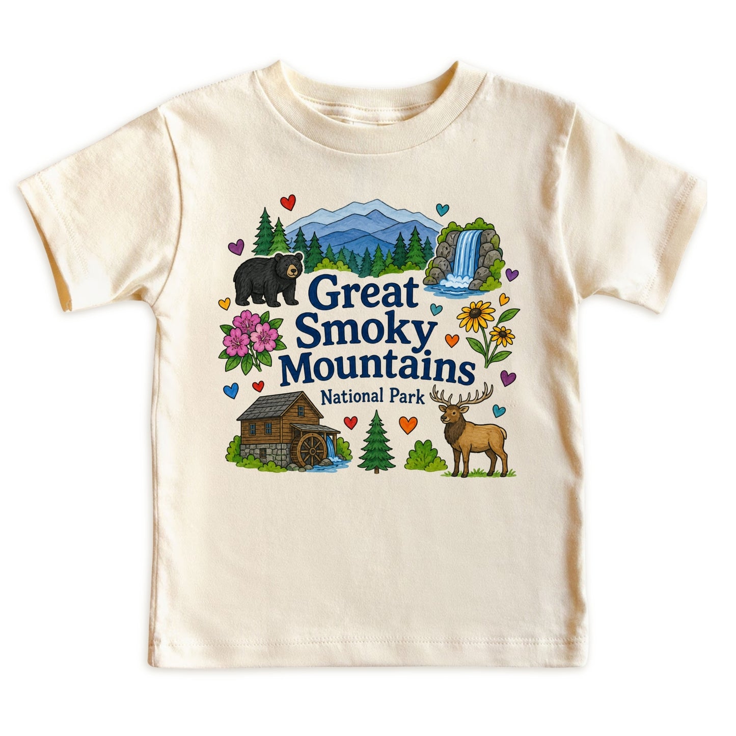 Great Smoky Mountains Kids T-Shirt