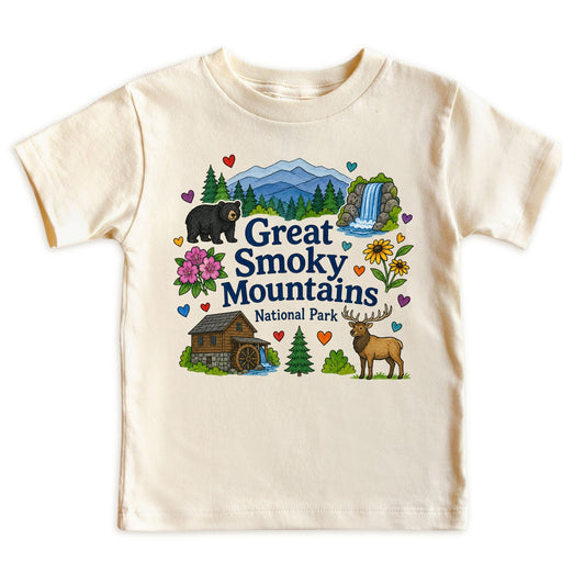 Great Smoky Mountains Kids T-Shirt