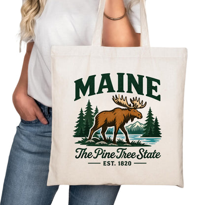 Maine Tote Bag