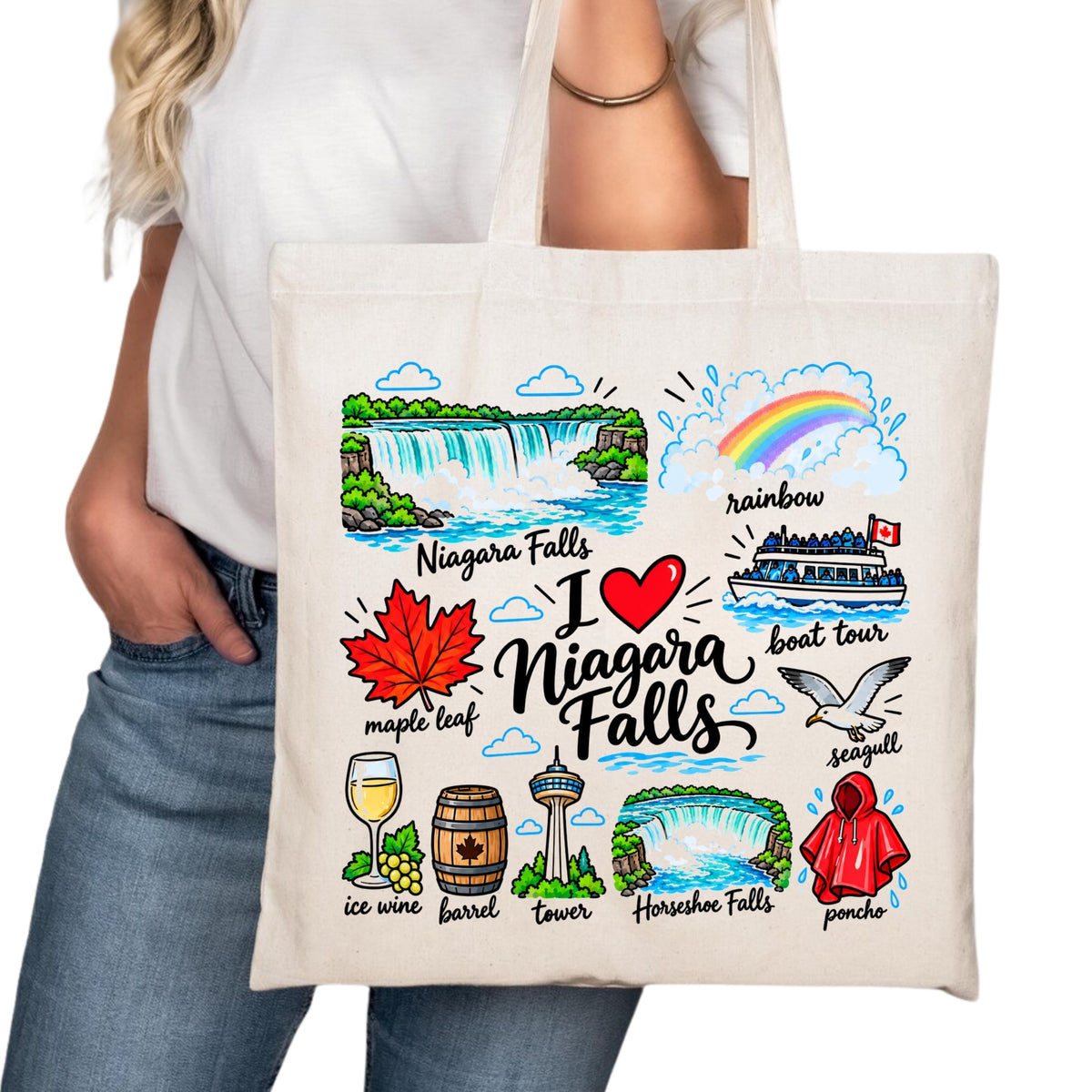 Niagara Falls Tote Bag