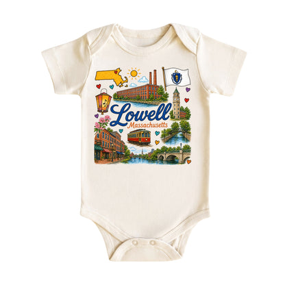 Lowell Massachusetts Kids T-Shirt