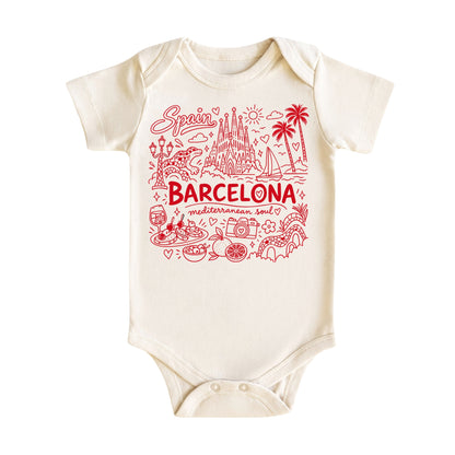 Barcelona Illustration T-Shirt