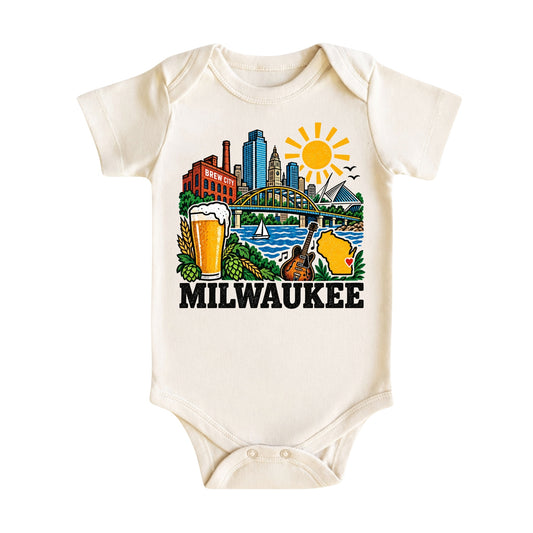 Milwaukee Wisconsin Baby Bodysuit