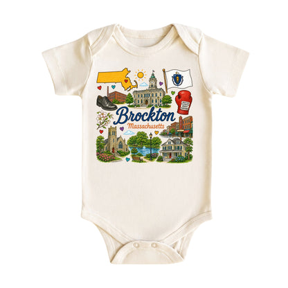 Brockton Massachusetts Kids T-Shirt