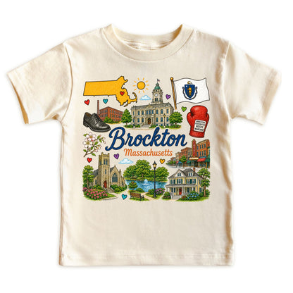 Brockton Massachusetts Kids T-Shirt