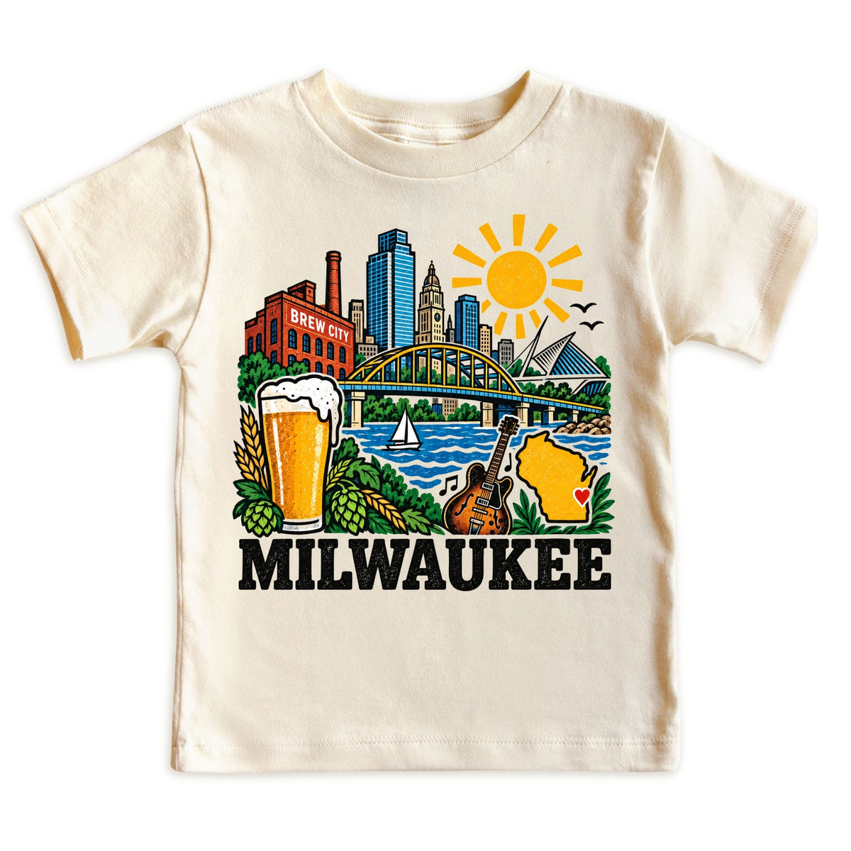 Milwaukee Wisconsin Baby Bodysuit