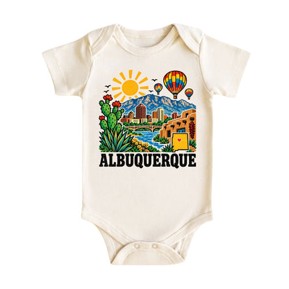 Albuquerque New Mexico Baby Bodysuit