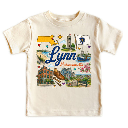 Lynn Massachusetts Baby Bodysuit for Boys Girls