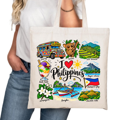 Philippines Tote Bag
